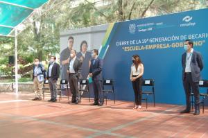 Ceremonia de Clausura del Modelo CONALEP Escuela – Empresa – Gobierno Agosto 2020