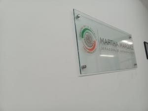 Decoración para oficina Senadora Martha Márquez