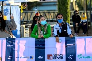 Montaje de stands y módulos de registro para IX Maratón Aguascalientes 2020